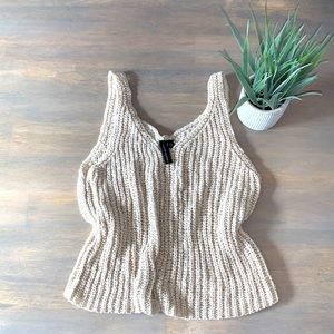 moon & madison soft knit tank top